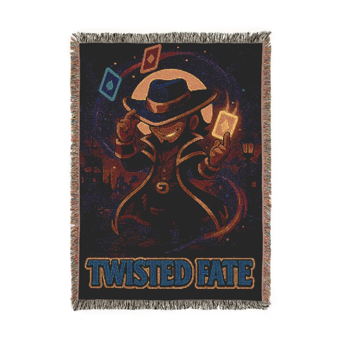 Twisted Fate Woven Blanket